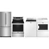 5.4 cu.ft. Top Loading Washer and 7.4 cu. ft. Electric Dryer (MFB2055FRZ, YMER8800FZ, MVWB765FW, YMEDB765FW) image 1