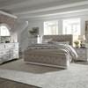 Magnolia Manor 244-BR-QUSLDMC 6 pc Queen Upholstered Sleigh Bedroom Set image 1