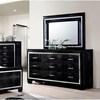 Bellanova CM7979BK 6 pc Queen Upholstered Panel Bedroom Set image 4