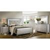 Bellanova CM7979SV 6 pc California King Upholstered Panel Bedroom Set image 1