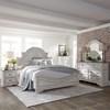 Magnolia Manor  244-BR-QPBDMCN 7 pc Queen Panel Bedroom Set image 1
