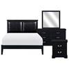 Seabright 1519BK 6 pc Queen Platform Bedroom Set image 1