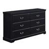 Seabright 1519BK 6 pc Queen Platform Bedroom Set image 5