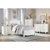 Meghan 2058WHT 7 pc Kids Twin Platform Bedroom Set image 1