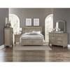 Bethel 2259GY 7 pc Queen Platform Bedroom Set image 1