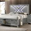 Emmeline FOA7147 7 pc Queen Panel Bedroom Set image 2