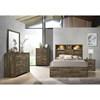 Bailey BY500 6 pc Queen Bookcase Bedroom Set image 1