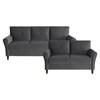 Dunleith 9348GRY 2 pc Living Room Set image 1