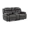 Madrona 9989GY 2 pc Reclining Living Room set image 3