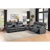 Yerba 9990GY 2 pc Reclining Living Room set image 3