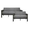 Lewiston 1104GY 2 pc Stationary Living Room set image 1