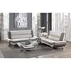 Veloce 8219BEG 2 pc Stationary Living Room Set image 2
