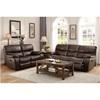 Pecos 8480BRW 2 pc Reclining Living Room Set image 2