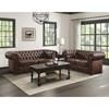Tiverton 9335BRW 2 pc Stationary Living Room Set image 2
