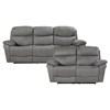 Longvale 9580GY-PWH 2 pc Power Reclining Living Room Set image 1
