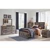 Wynnlow B440 6 pc Full Crossbuck Panel Bedroom Set image 1