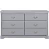 Seabright 1519GY 6 pc Twin Panel Bedroom Set image 4