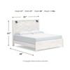Gerridan B1190B28 8 pc King Panel Bedroom Set image 18