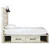 Cambeck B192B106 7 pc Twin Panel Bedroom Set image 8