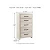 Cambeck B192B59 7 pc Twin Panel Bedroom Set image 13