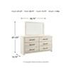 Cambeck B192B77 6 pc Full Panel Bedroom Set image 14