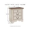 Realyn B743B40 6 pc Full Panel Bedroom Set image 11