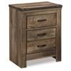 Trinell B446B89 9 pc Full Bookcase Bedroom Set image 8