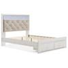 Altyra B2640B42 8 pc Queen Panel Bedroom Set image 9