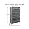 Baystorm B221B56 6 pc Queen Panel Bedroom Set image 11
