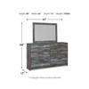 Baystorm B221B56 6 pc Queen Panel Bedroom Set image 9