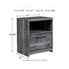 Baystorm B221B57 9 pc Queen Panel Bedroom Set image 16