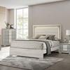 Lincolt FM7201WH 6 pc Queen Panel Bedroom Set image 2