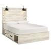 Cambeck B192B100 8 pc Queen Panel Bedroom Set image 11