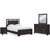 Covetown B441B12 6 pc Queen Panel Bedroom Set image 1