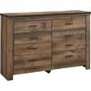 B446-92	Qty:	2 (Trinell B446B80 8 pc Queen Poster Bedroom Set) image 3