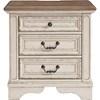 Realyn B743B37 8 pc King Upholstered Panel Bedroom Set image 5