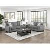 Isabel 9538DGY 2 pc Living Room Set image 1