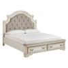 Realyn B743B59 6 pc King Upholstered Panel Storage Bedroom Set image 2
