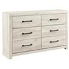 Cambeck B192B84 6 pc Twin Panel Bedroom Set image 3