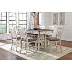 Signature Design by Ashley Bolanburg D647D4 5 pc Counter Height Dining Set