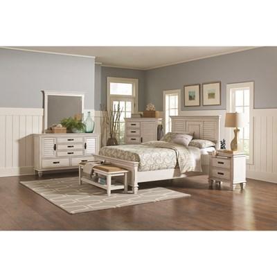 Coaster Furniture Franco 205331KE 6 pc King Panel Bedroom Set