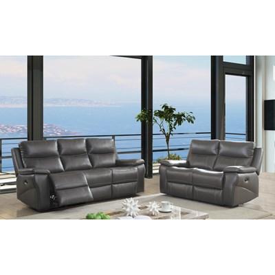 Furniture of America Ensemble de salle de séjour Lila CM6540 de 2 pièces inclinables