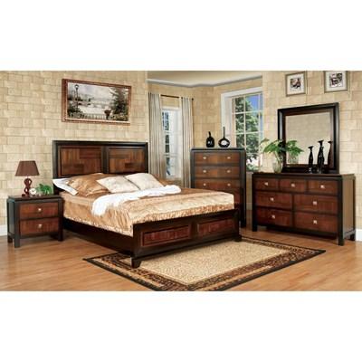 Furniture of America Patra CM7152Q 6 pc Queen Panel Bedroom Set