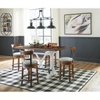 Signature Design by Ashley Valebeck D546D5 5 pc Counter Height Dining Set