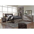 Benchcraft Derekson B200 7 pc Queen Panel Storage Bedroom Set