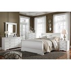 Signature Design by Ashley Anarasia B129 7 pc Queen Sleigh Bedroom Set