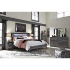 Signature Design by Ashley Baystorm B221 6 pc King Panel Bedroom Set
