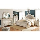Signature Design by Ashley Realyn B743B61 8 pc Queen Upholstered Panel Bedroom Set