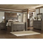 Signature Design by Ashley Juararo B251B42 7 pc Queen Poster Bedroom Set