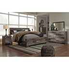 Benchcraft Derekson B200B42 6 pc King Panel Bedroom Set